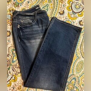 💚Wallflower Dark Blue Boot Cut Jeans
